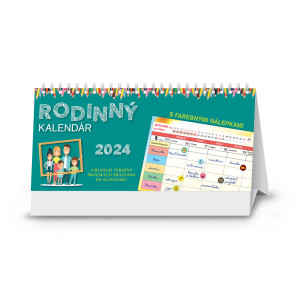 Stolní kalendář Rodinný 2024 - Reklamnepredmety