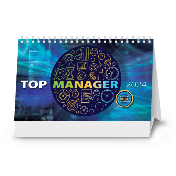 Stolní kalendář Top manager 2024