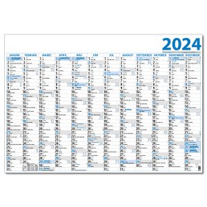 Plánovací kalendář 2024 - Reklamnepredmety