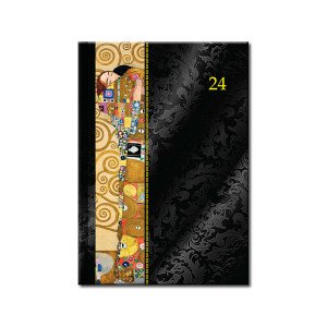 Denní diář A5 PRINT Klimt 2024 - Reklamnepredmety