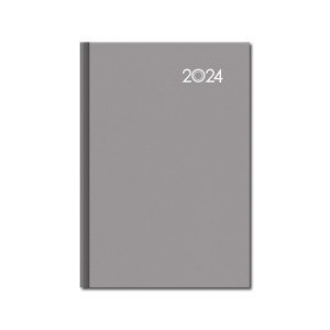 Denný diár A5 FALCON sivý 2024 - Reklamnepredmety