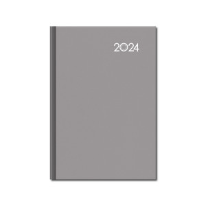 Pracovní diář A5 FALCON šedý 2024 - Reklamnepredmety