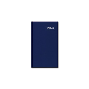 Mini diář A6 FALCON modrý 2024