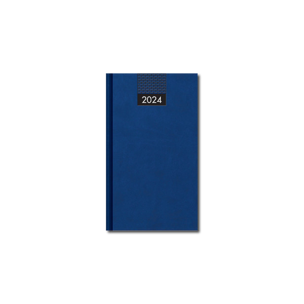 Mini diář A6 VENETIA modrý 2024