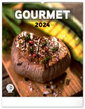 Nástěnný kalendář Gourmet 2024 - Reklamnepredmety