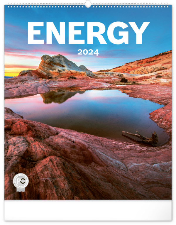Nástěnný kalendář Energie 2024