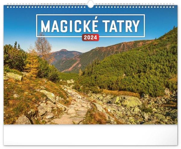 Nástěnný kalendář Magické Tatry 2024