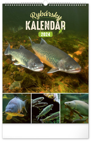 Nástěnný kalendář Rybářský 2024 SK - Reklamnepredmety
