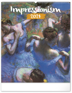 Nástěnný kalendář Impresionismus 2024 - Reklamnepredmety