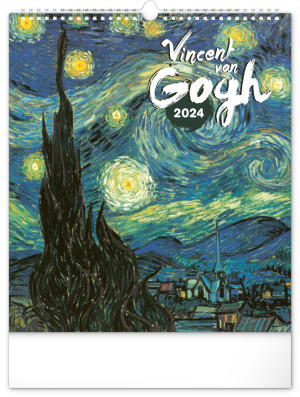 Nástěnný kalendář Vincent van Gogh 2024 - Reklamnepredmety