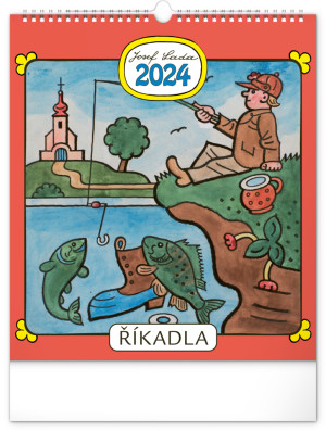 Nástěnný kalendář Josef Lada – Říkadla CZ 2024 - Reklamnepredmety