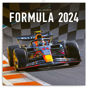 Poznámkový kalendář Formule – Jiří Křenek 2024 - Reklamnepredmety