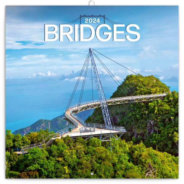 Poznámkový kalendář Mosty 2024