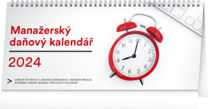 Stolní kalendář Manažerský daňový CZ 2024 - Reklamnepredmety