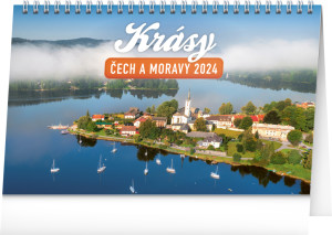 Stolní kalendář Krásy Čech a Moravy 2024 - Reklamnepredmety