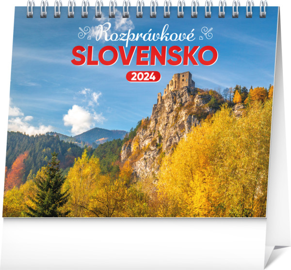 Stolní kalendář Pohádkové Slovensko 2024