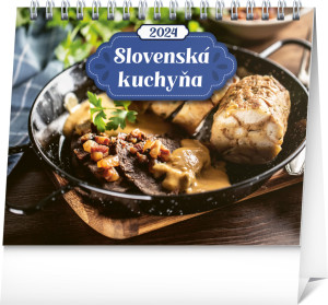 Stolní kalendář Slovenská kuchyně 2024 - Reklamnepredmety