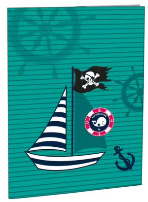 Desky na abecedu Ocean Pirate - Reklamnepredmety