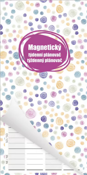 Magnetický týdenní plánovač pro celou rodinu - Reklamnepredmety