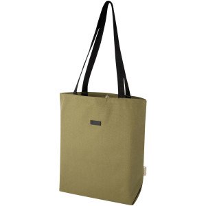 Všestranná nákupní taška Joey z recyklovaného plátna GRS, objem 14 l - Reklamnepredmety