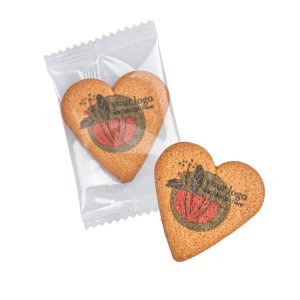 Reklamní sušenky s vlastním logem COOKIE HEART - Reklamnepredmety