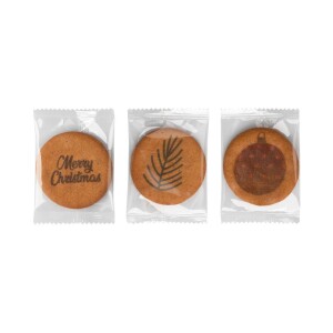 Sušenka s potiskem - LOGO COOKIE — hnědá