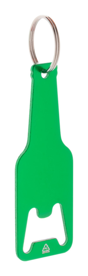 Otvírák na láhve s kovovým kroužkem na klíče Kaipi - Reklamnepredmety