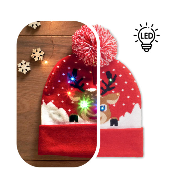 Vánoční pletená čepice SHIMAS LIGHT