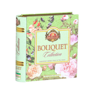 Dárková kolekce čajů BASILUR Book Assorted 32 Bouquet - Reklamnepredmety