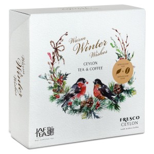 Dárkový set čaje a zrnkové kávy JAFTEA Box Warm Winter Wishes - Reklamnepredmety