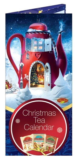 Adventní kalendář čajů Basilur - Reklamnepredmety