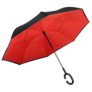 Deštník FLIPPED s pevnou rukojetí - Reklamnepredmety