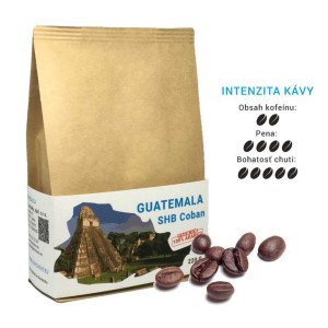 Zrnková káva Guatemala SHB Coban