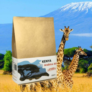 Zrnková káva Kenya Arabica