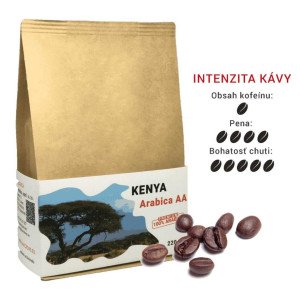 Zrnková káva Kenya Arabica - Reklamnepredmety