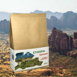 Zrnková káva Ethiopia Djimmah