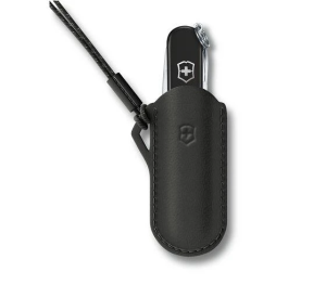 Victorinox Classic Colors - kožené pouzdro - Dark Illusion - černé - Reklamnepredmety