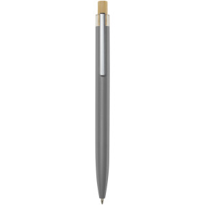 Kuličkové pero Nooshin z recyklovaného hliníku, černá barva inkoustu - Reklamnepredmety