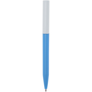 Kuličkové pero z recyklovaného plastu Unix, modrý inkoust - Reklamnepredmety