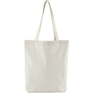 Pruhovaná nákupní taška z bio bavlny - Reklamnepredmety