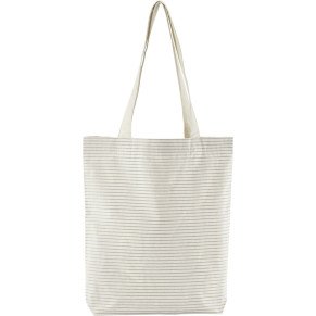 Pruhovaná nákupní taška z bio bavlny