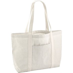 Pruhovaná nákupní taška z bio bavlny