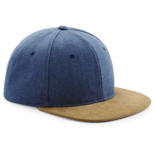 6 panelová kšiltovka "Suede Peak Snapback". - Reklamnepredmety