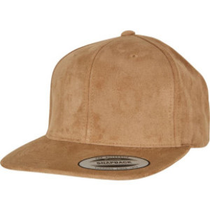 6 panelová Snapback kšiltovka "Suede" 6089SU/CH - Reklamnepredmety