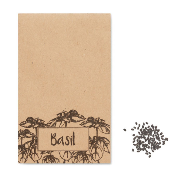 Semínka bazalky v obálce BASILOP