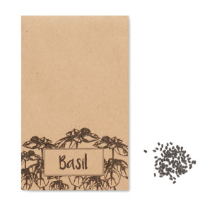 Semínka bazalky v obálce BASILOP - Reklamnepredmety
