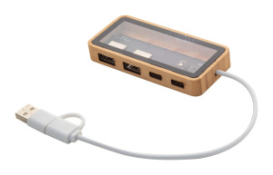 SeHub transparentní USB hub - Reklamnepredmety