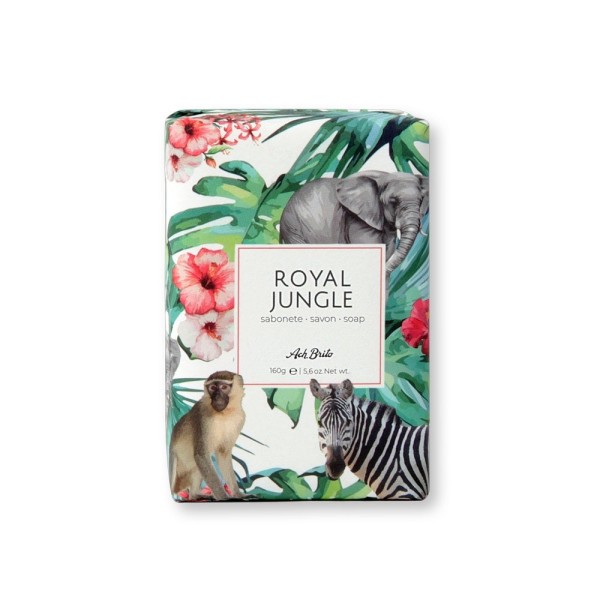 ROYAL JUNGLE. Mýdla obohacená o zelený jíl (160g)