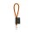 Lanyard Tube Short Set. Standardní modely — fluorescenční oranžová