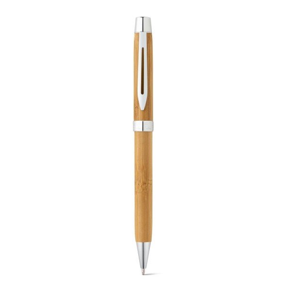 BAHIA. Bambusové kuličkové pero s otočným mechanismem